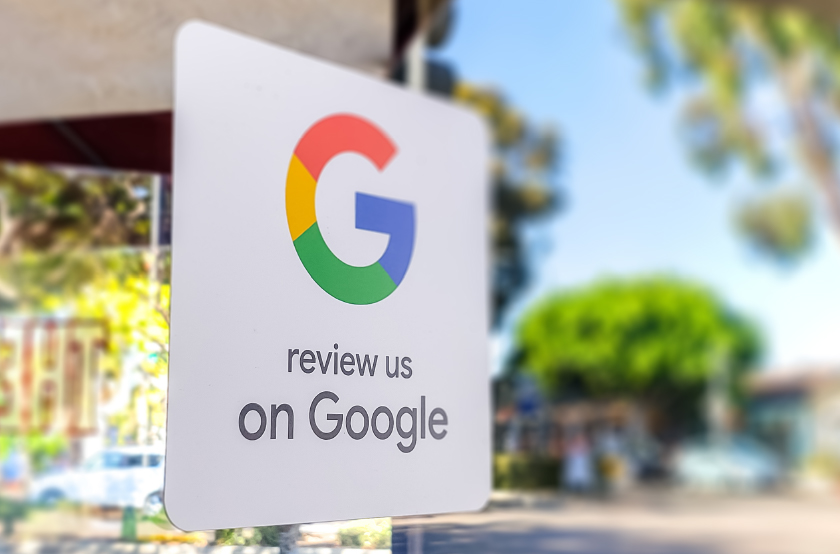 positive reviews on Google my business