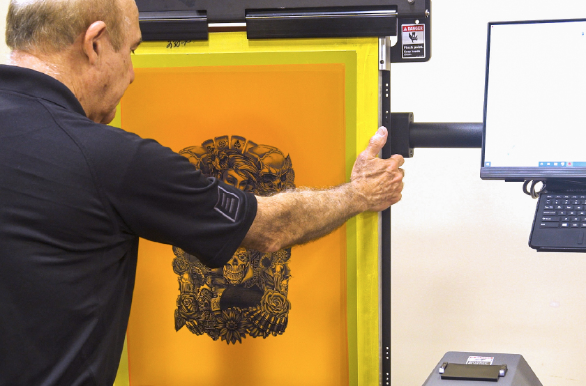 With the latest technology in computer to screen printing EXILE can help you avoid screen printing mistakes.